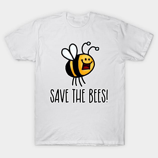 Save the Bees! II T-Shirt by Corrie Kuipers